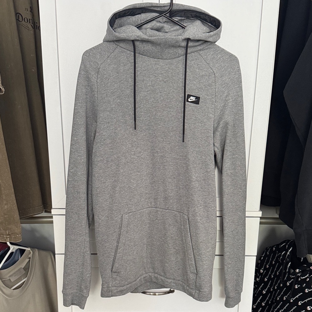 Nike Men's Heather Gray Hoodie